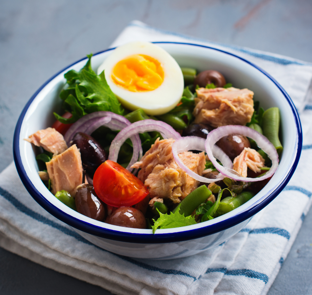 koolhydraatarme salade niçoise